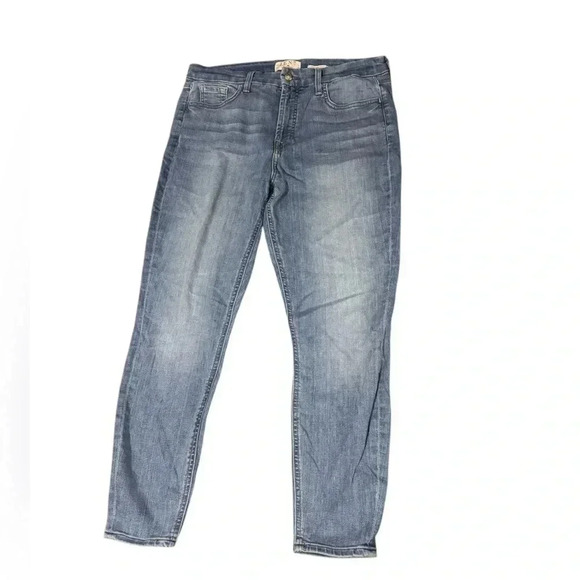 JEN 7 By 7 FOR ALL MANKIND Denim Legging Ankle Skinny Dark Wash Jeans Size 2 - Picture 1 of 5